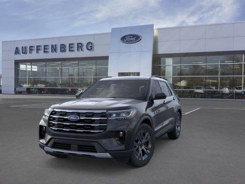 Agate Black Metallic 2026 Ford Explorer Active