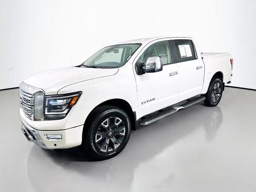 White 2021 Nissan Titan SL