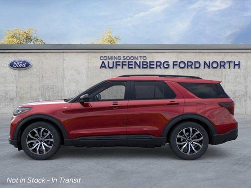 Red Metallic 2026 Ford Explorer ST-Line
