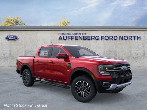 Red Metallic 2026 Ford Ranger Lariat