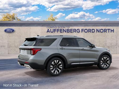 Gray 2027 Ford Explorer Platinum
