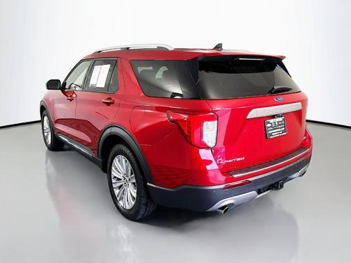 Red Metallic 2023 Ford Explorer Limited