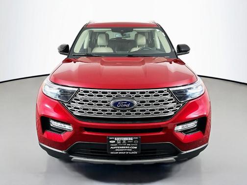 Red Metallic 2023 Ford Explorer Limited