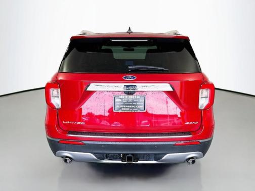 Red Metallic 2023 Ford Explorer Limited
