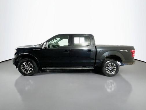 Shadow Black 2018 Ford F-150 XLT