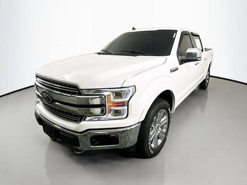 White Metallic 2020 Ford F-150 Lariat