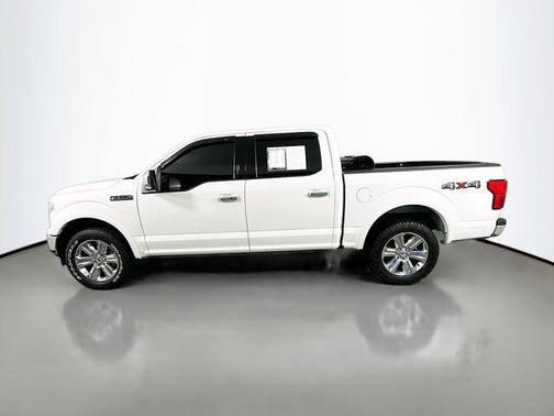 White Metallic 2020 Ford F-150 Lariat