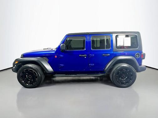 Ocean Blue Metallic 2018 Jeep Wrangler Unlimited Sport