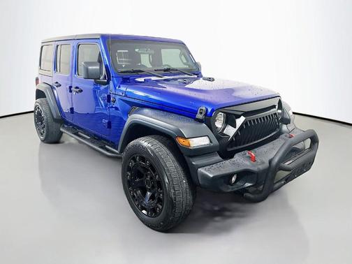 Ocean Blue Metallic 2018 Jeep Wrangler Unlimited Sport