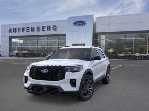 White Metallic 2026 Ford Explorer ST-Line