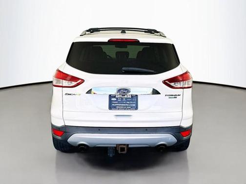 White Platinum Clearcoat Metallic 2015 Ford Escape Titanium
