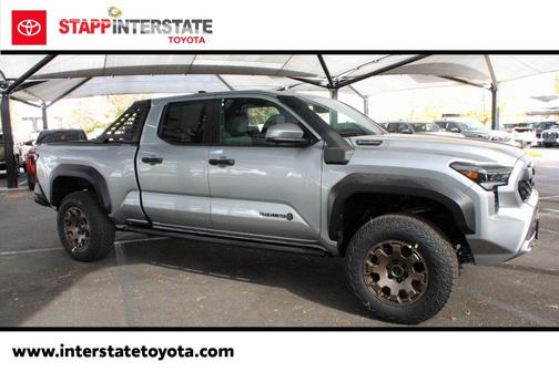 Celestial Silver Metallic 2025 Toyota Tacoma Hybrid Trailhunter Truck