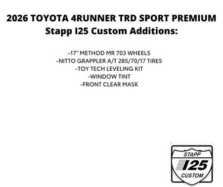 2026 Toyota 4Runner TRD Sport Premium