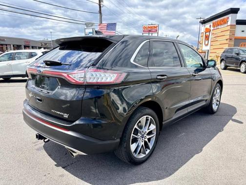 Black 2015 Ford Edge Titanium