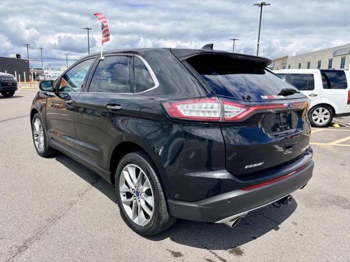 Black 2015 Ford Edge Titanium