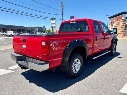 Red 2012 Ford F-250 XLT