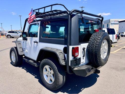 White 2016 Jeep Wrangler Sport