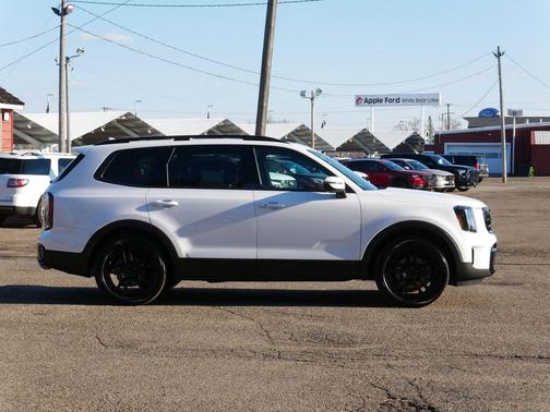 Glacial White Pearl 2025 Kia Telluride EX X-Line