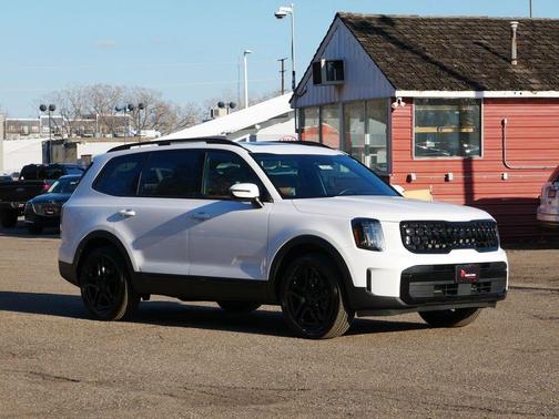 Glacial White Pearl 2025 Kia Telluride EX X-Line