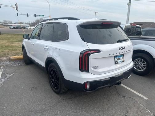 Glacial White Pearl 2025 Kia Telluride EX X-Line
