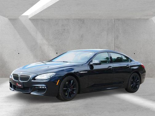 Black Sapphire Metallic 2015 BMW 640 Gran Coupe i xDrive