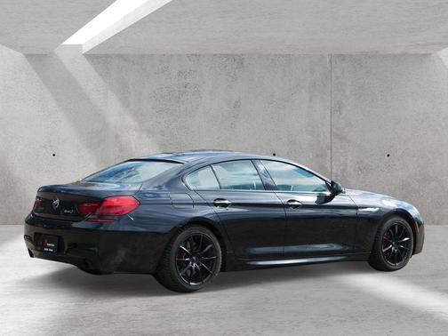 Black Sapphire Metallic 2015 BMW 640 Gran Coupe i xDrive