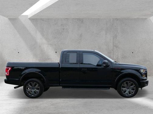 Shadow Black 2016 Ford F-150 XLT