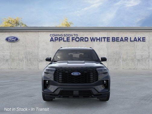 Black Metallic 2026 Ford Explorer ST-Line