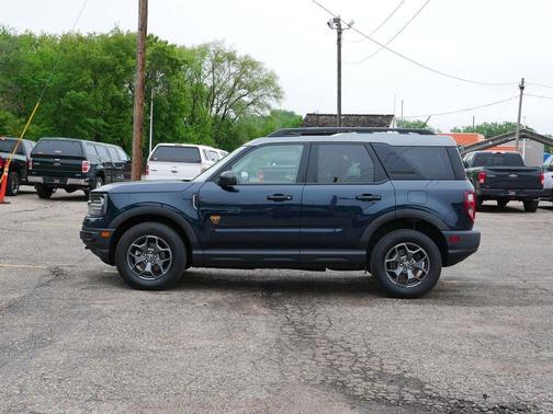 Blue Metallic 2021 Ford Bronco Sport Badlands