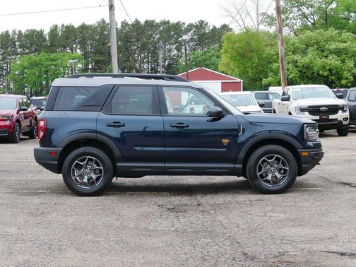 Blue Metallic 2021 Ford Bronco Sport Badlands