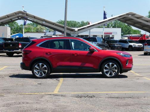 Red Metallic 2023 Ford Escape Platinum