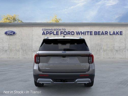 Gray 2026 Ford Explorer Platinum
