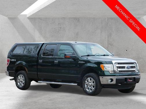 Green 2013 Ford F-150 XLT