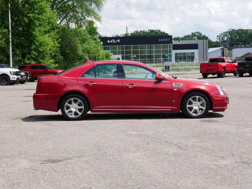 Crystal Red 2009 Cadillac STS V8