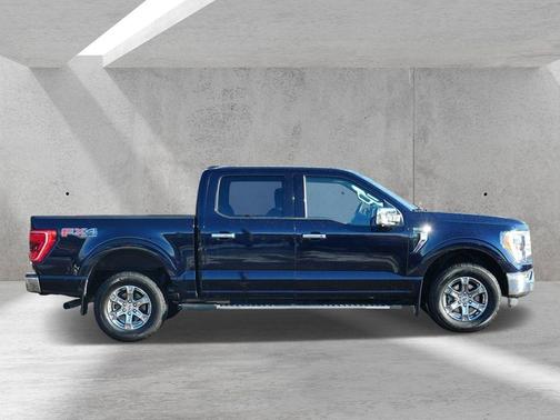 Blue 2021 Ford F-150 XLT