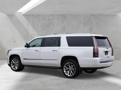 Crystal White 2018 Cadillac Escalade ESV Platinum