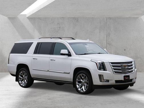 Crystal White 2018 Cadillac Escalade ESV Platinum
