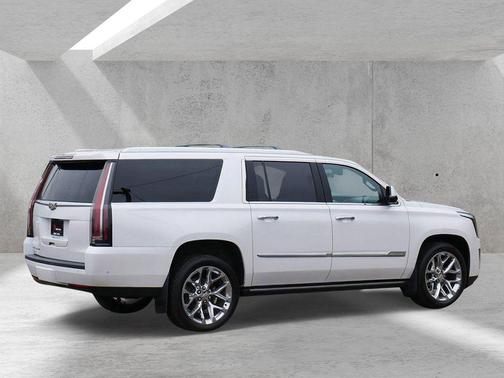 Crystal White 2018 Cadillac Escalade ESV Platinum