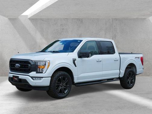 White Metallic 2021 Ford F-150 XLT