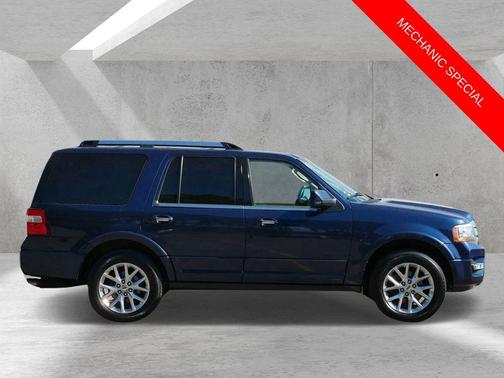 Blue 2017 Ford Expedition Limited