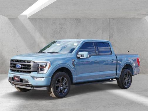 Blue 2023 Ford F-150 Lariat