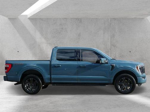 Blue 2023 Ford F-150 Lariat