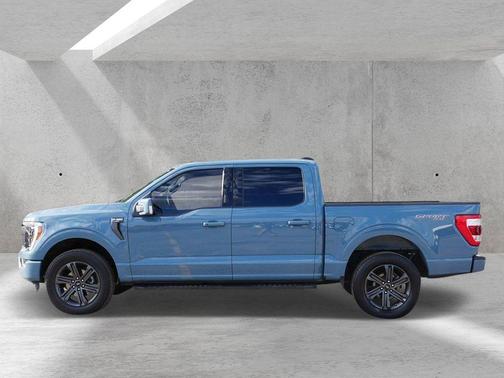 Blue 2023 Ford F-150 Lariat