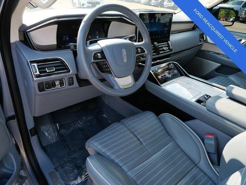 Crystal Blue Metallic 2024 Lincoln Navigator L Black Label