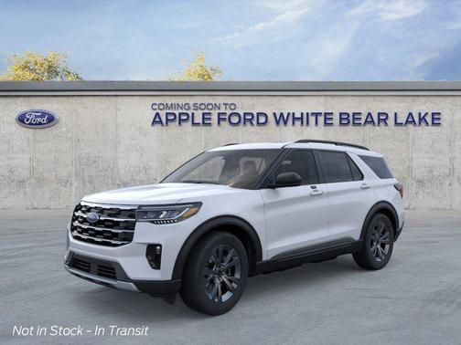 White Metallic 2026 Ford Explorer Active