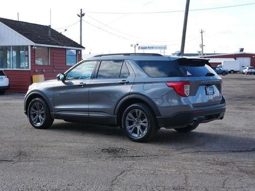 Gray 2021 Ford Explorer XLT