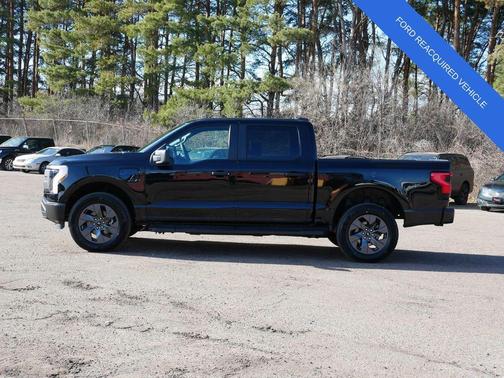 Black Metallic 2025 Ford F-150 Lightning Pro
