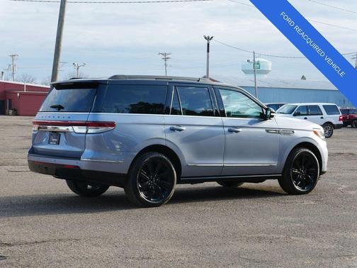 Crystal Blue Metallic 2024 Lincoln Navigator Black Label