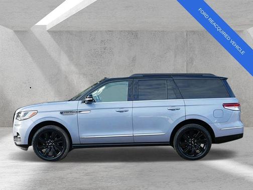 Crystal Blue Metallic 2024 Lincoln Navigator Black Label