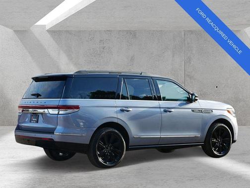 Crystal Blue Metallic 2024 Lincoln Navigator Black Label